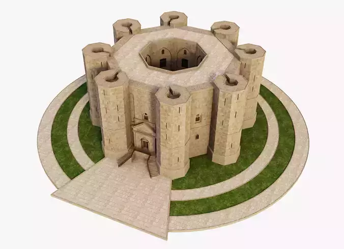 Castel del Monte 3D model