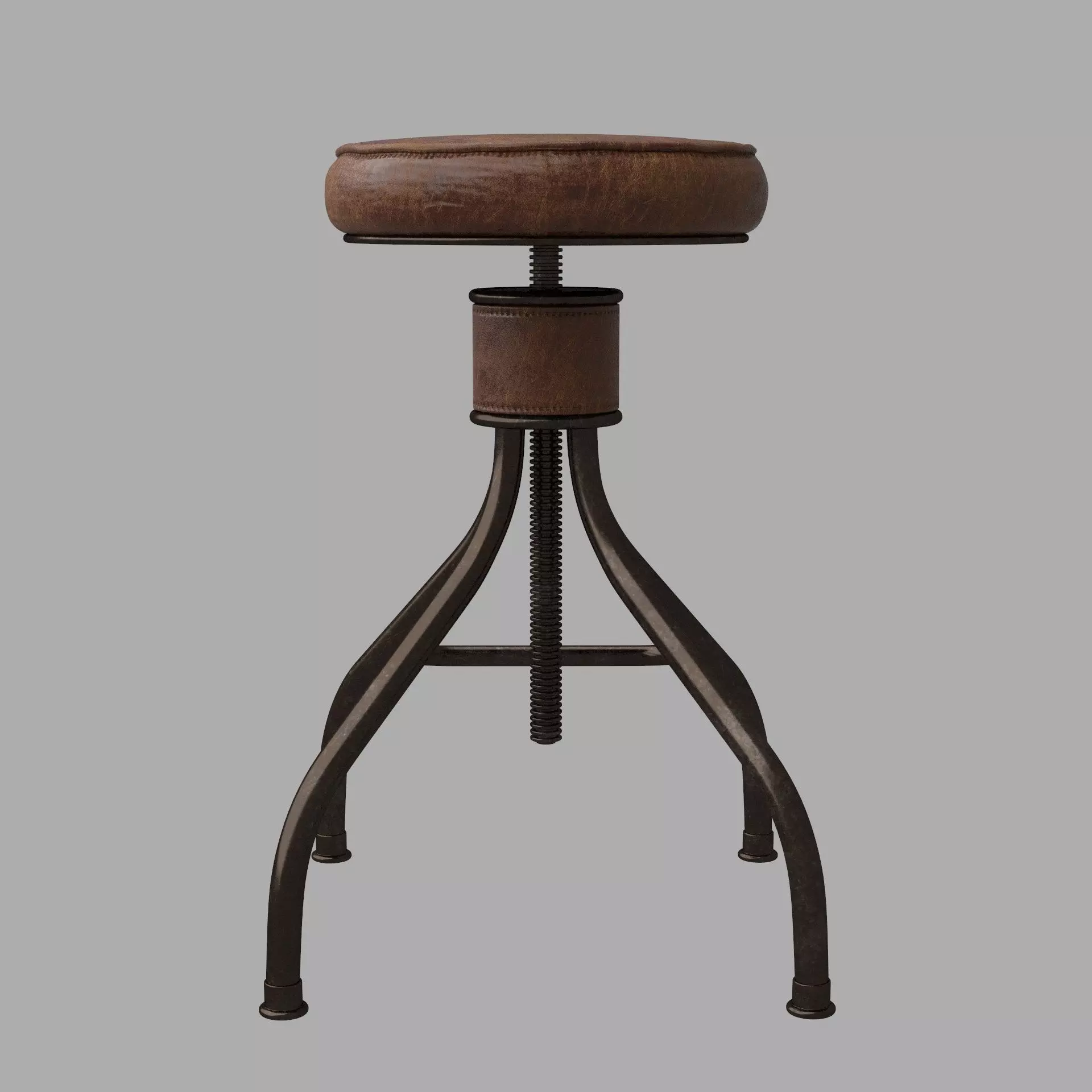Cimmeria Bar Stool 3D model_1