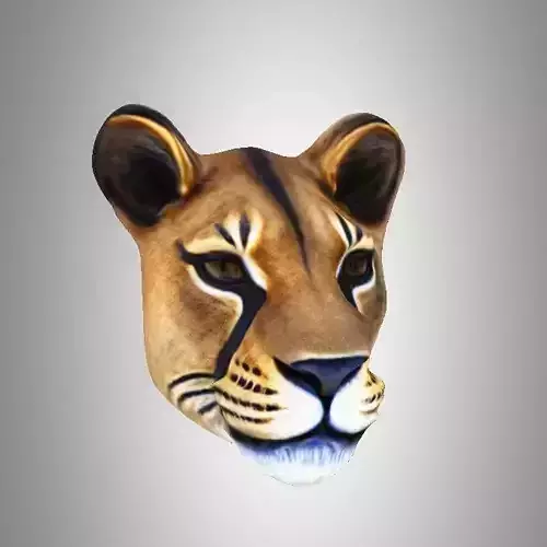 Lioness Face Mask