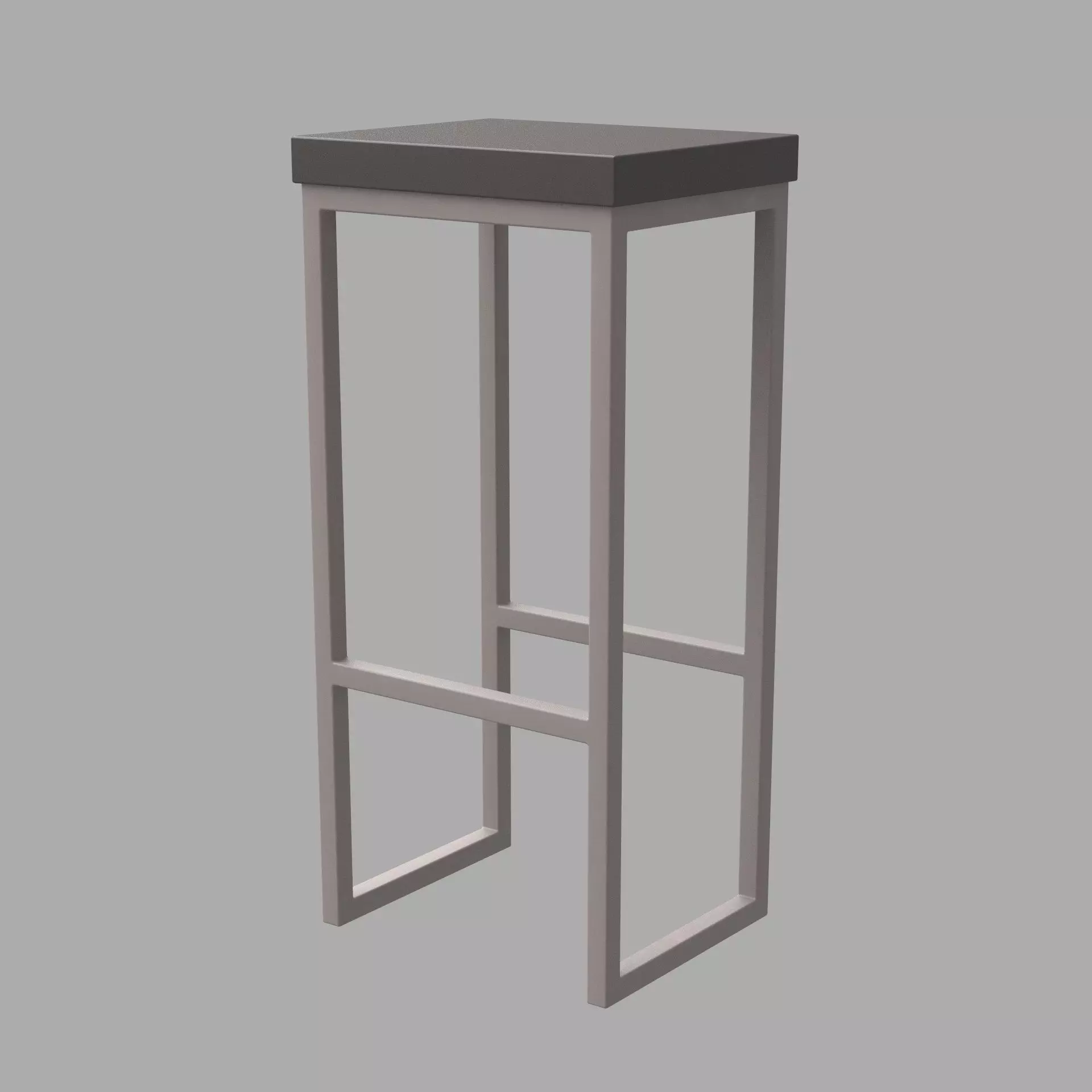 Caelum Bar Stool 3D model_2