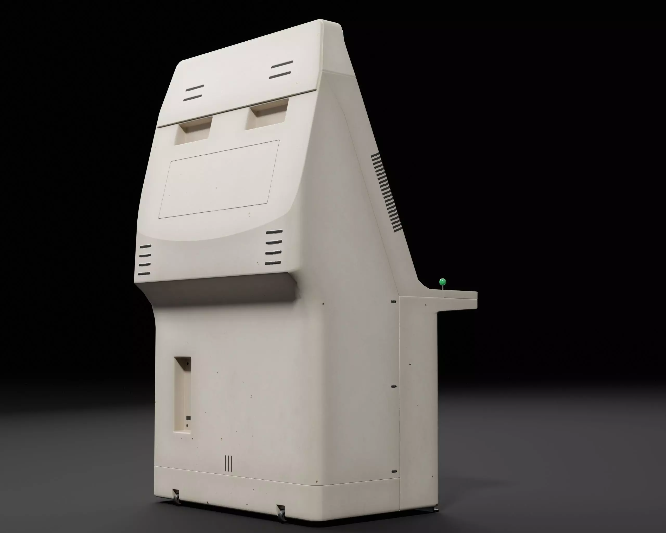 Japanese Arcade Machine Low-poly 3D model_14