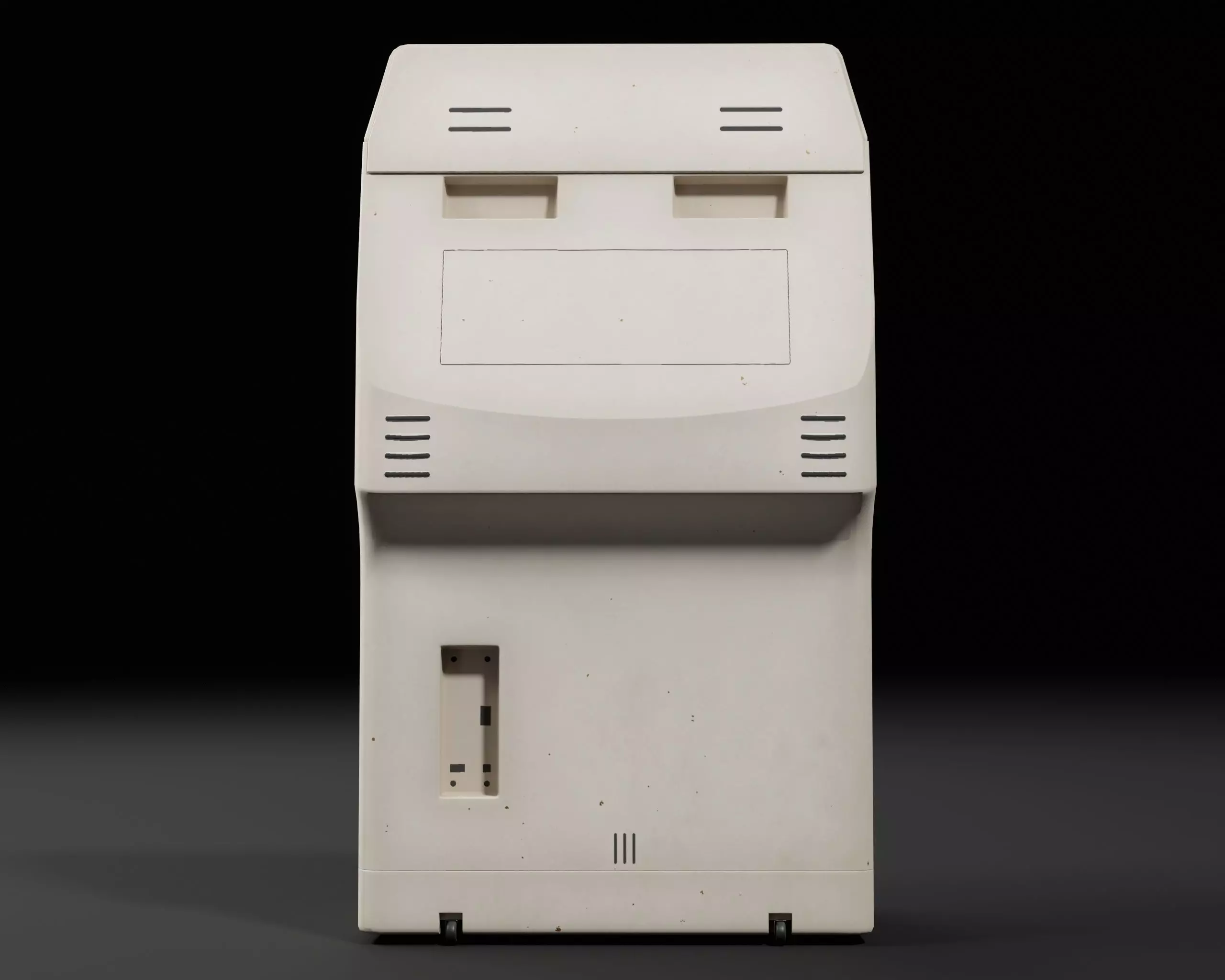 Japanese Arcade Machine Low-poly 3D model_12