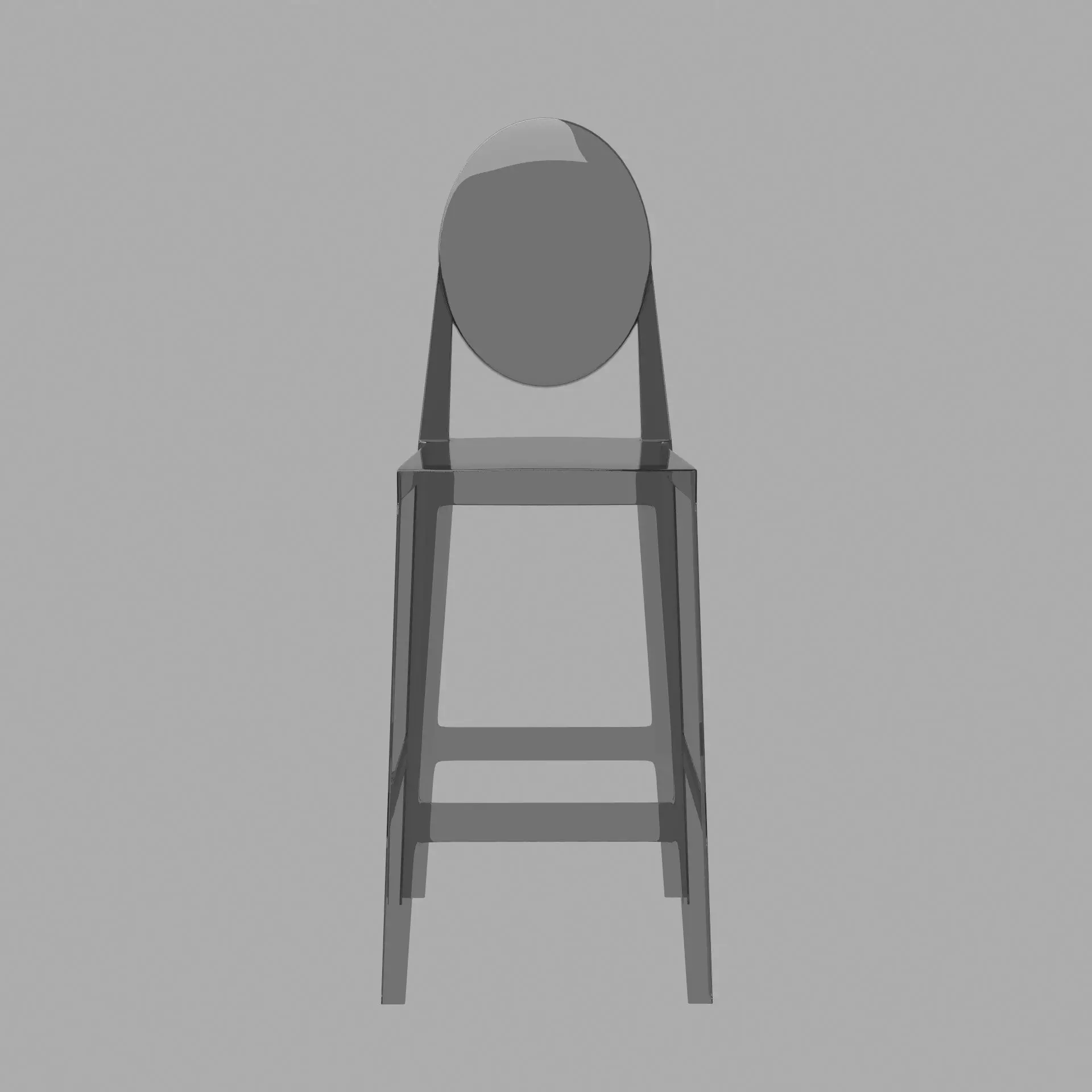 Basilisk Bar Stool 3D model_1