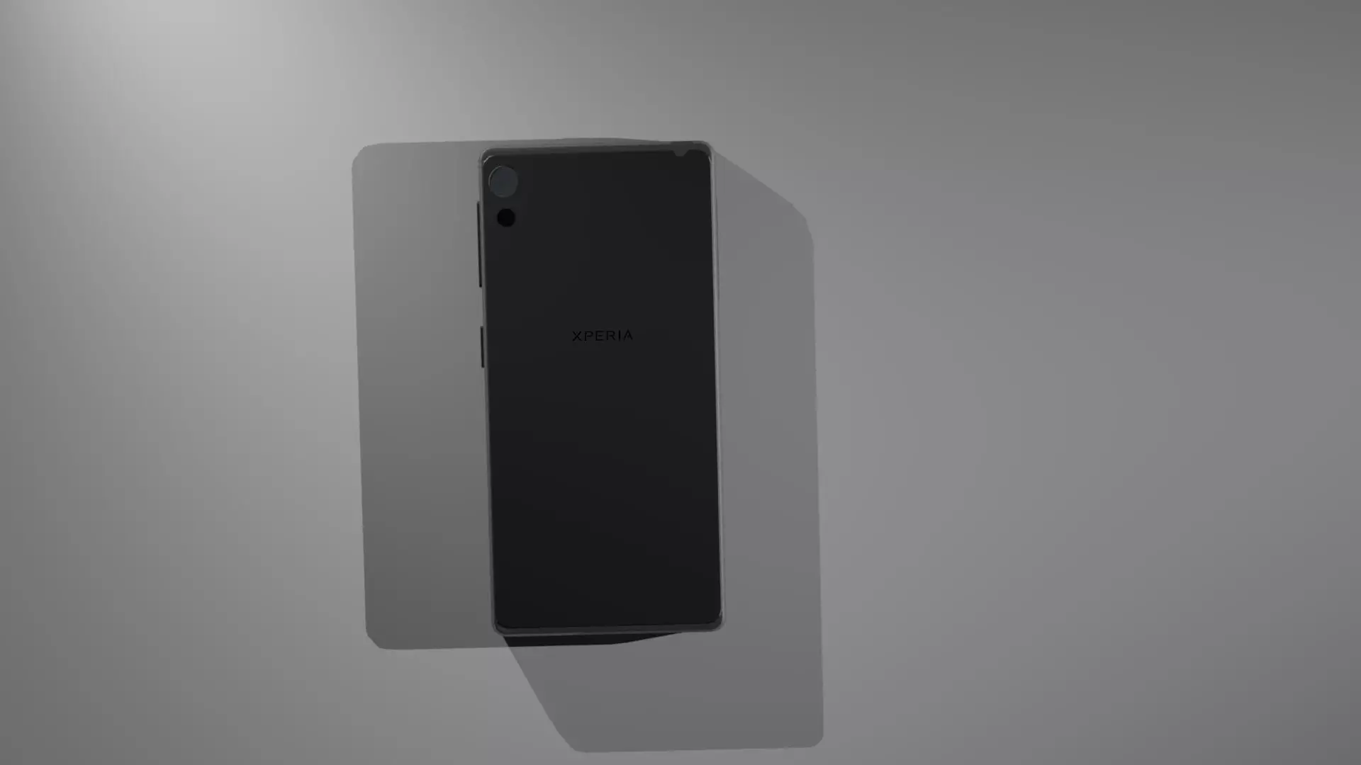 3d model of sony experia e5 Low-poly 3D model_0