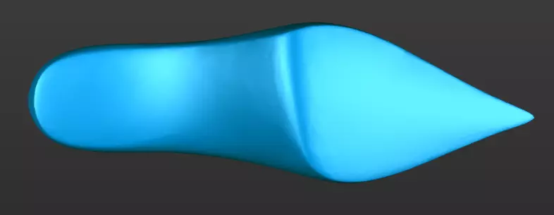 womens shoe last 3D print model_2