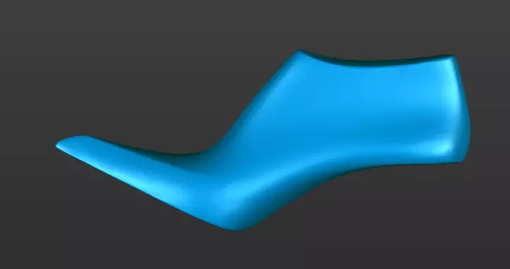 womens shoe last 3D print model_3
