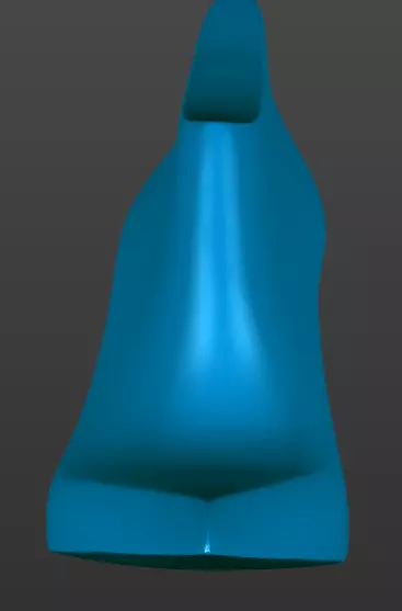 womens shoe last 3D print model_5