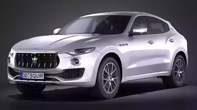 Maserati Levante 2017 3D model