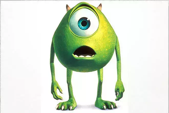 One eyed green monster