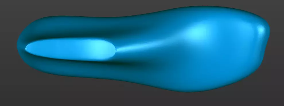 womens shoe last 3D print model_1