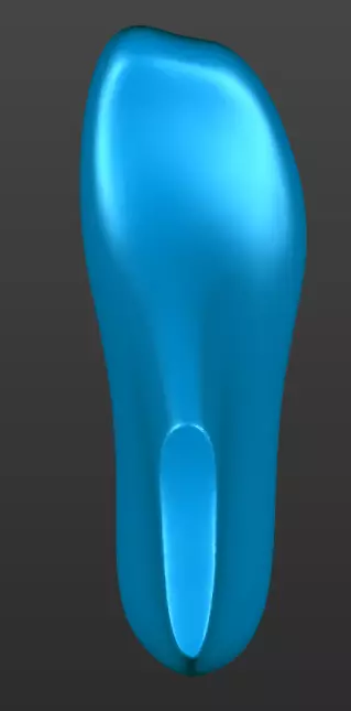 womens shoe last 3D print model_5
