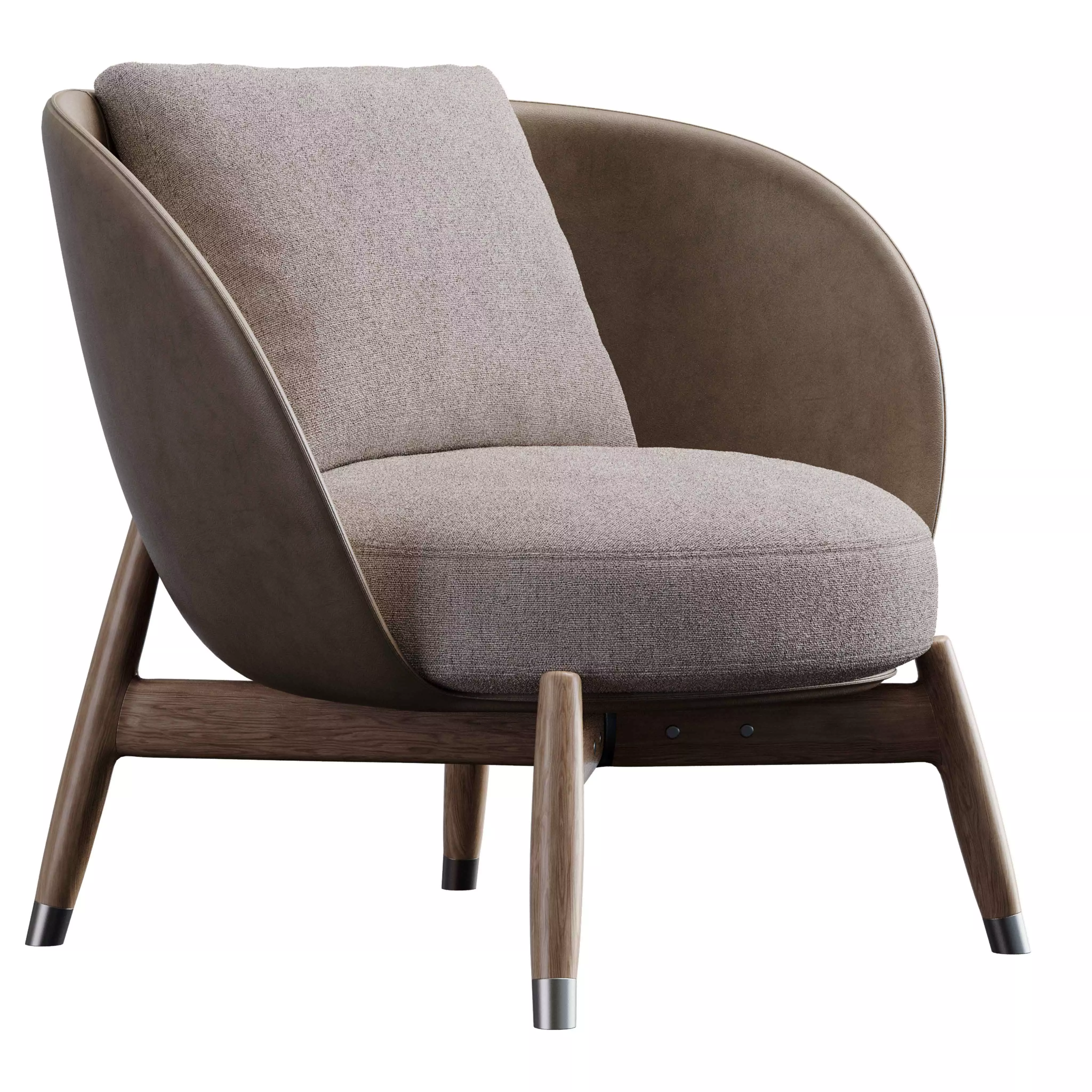 Eri Armchair By Flexform 3D model_1