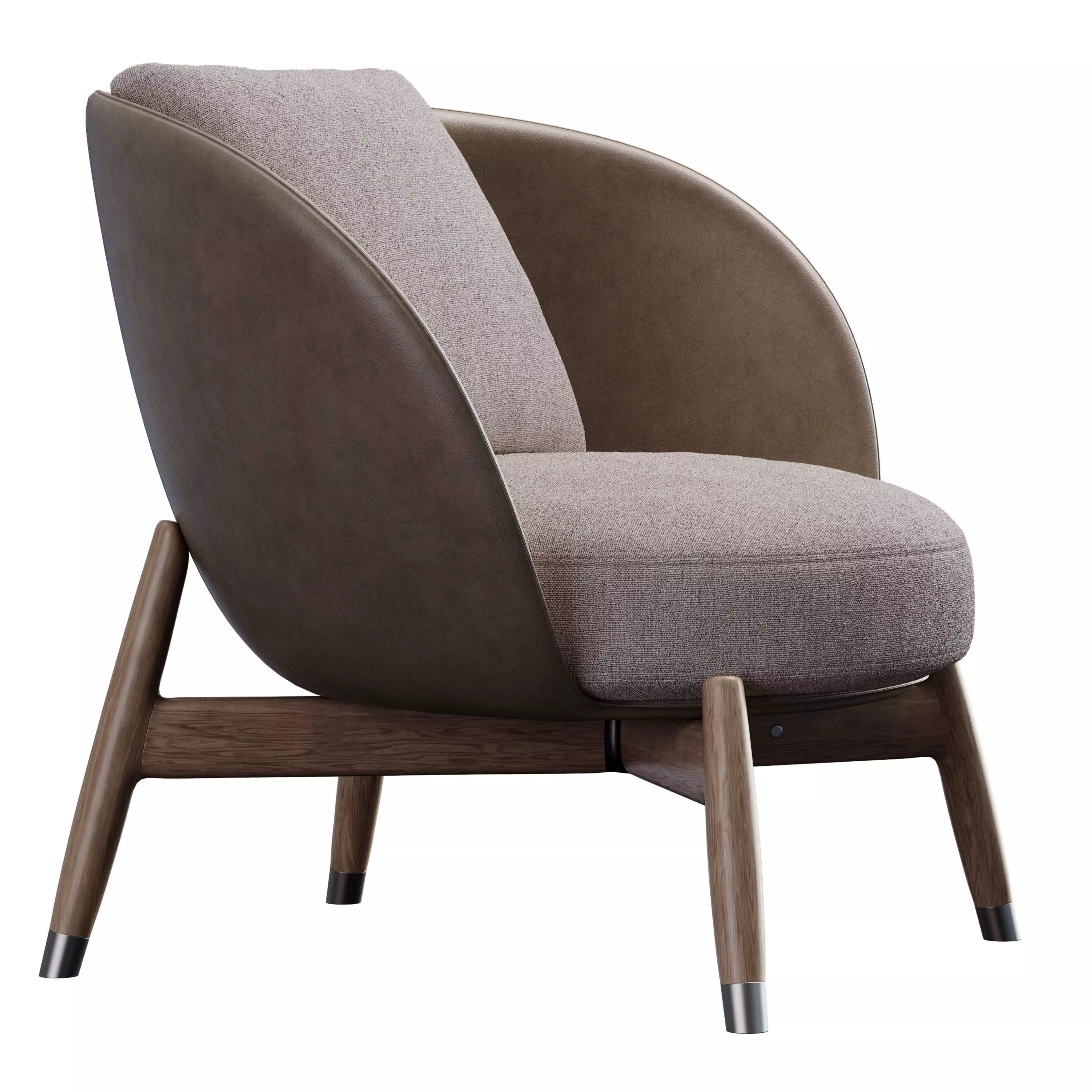 Eri Armchair By Flexform 3D model_2