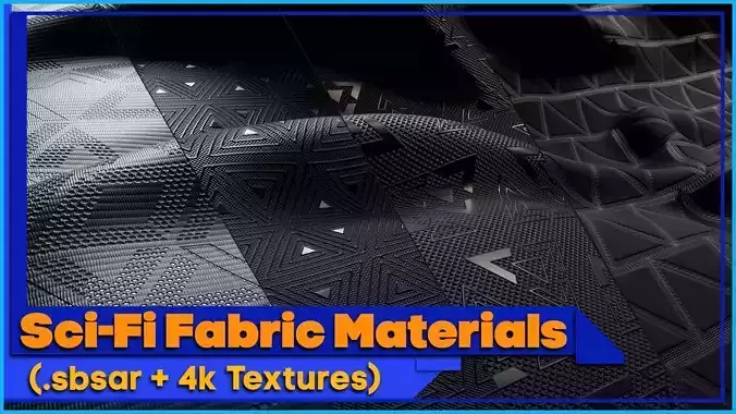 Sci-Fi Fabric Material Vol 4 Texture