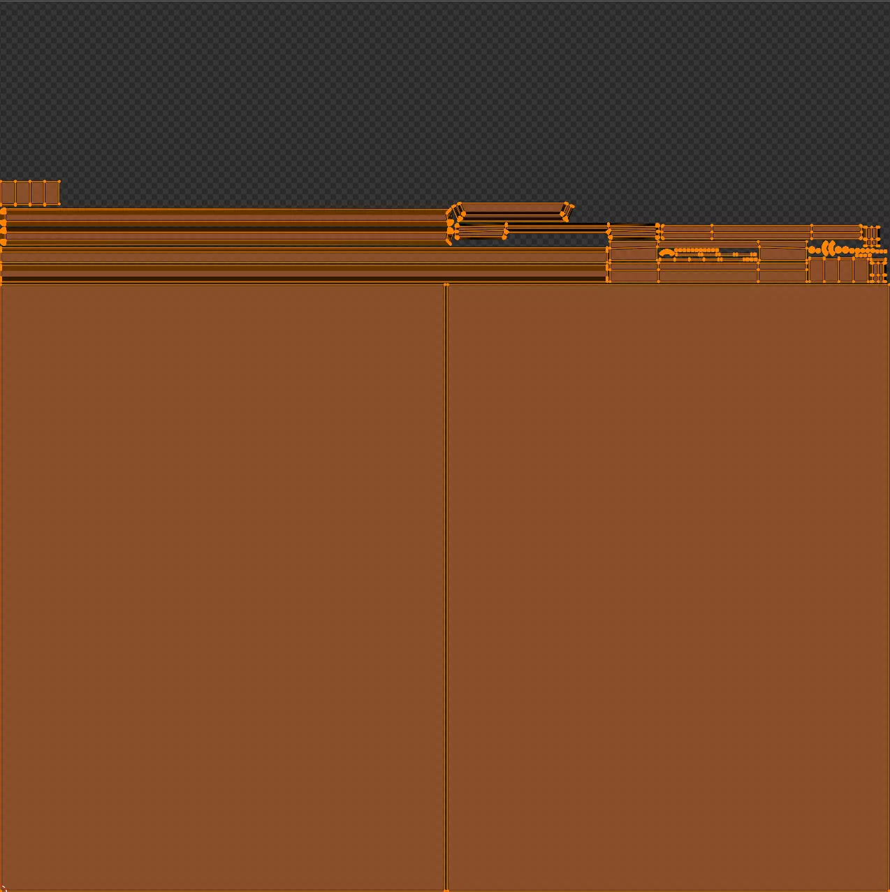 Shoe Cabinet - Variant 1 of 33 - Matte Black Low-poly 3D model_11