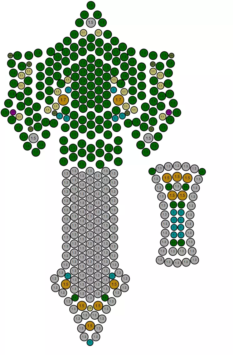 Custom Trapstar Cross Diamond Pendant - Cross Necklace 3D print model_18