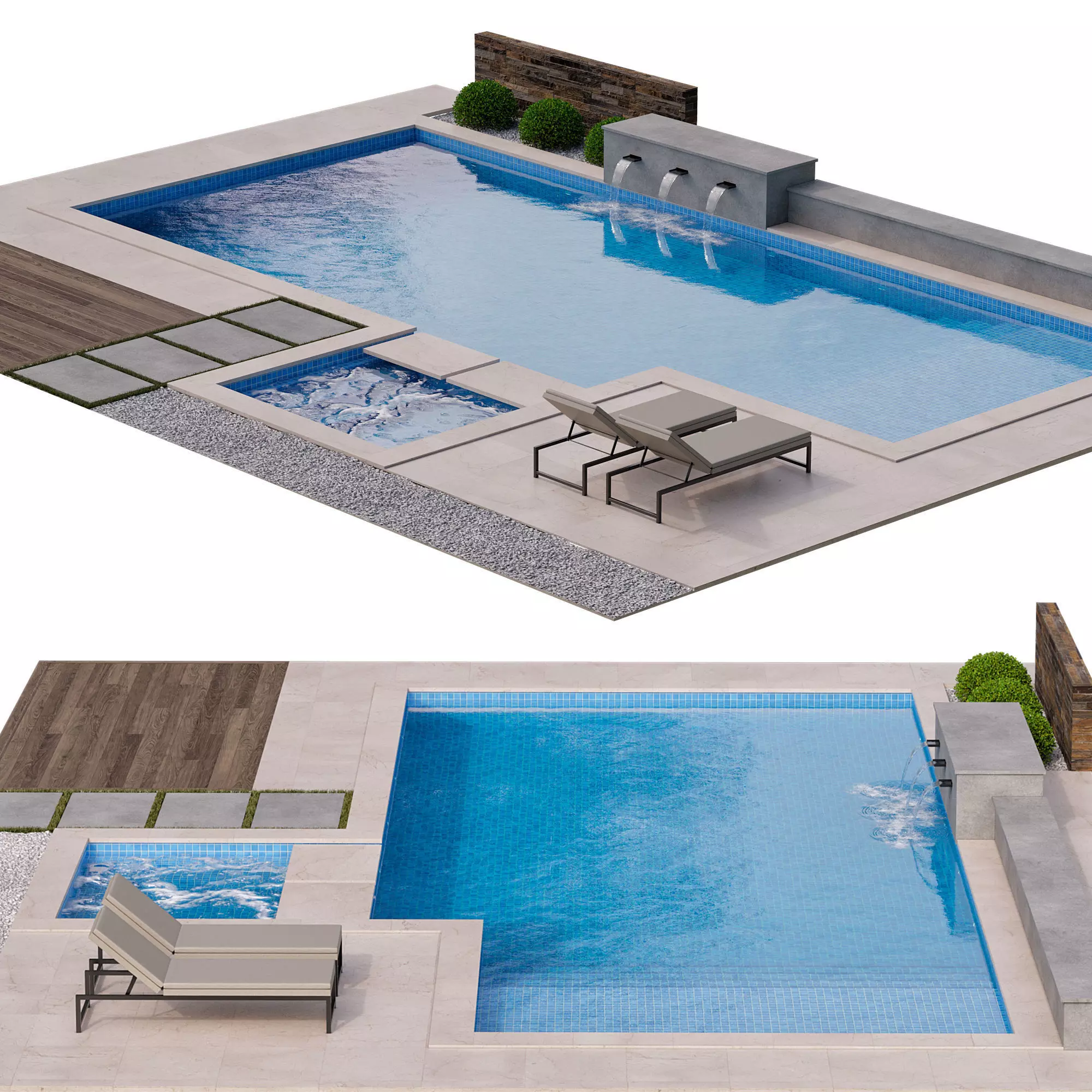 Pool 04 3D model_2