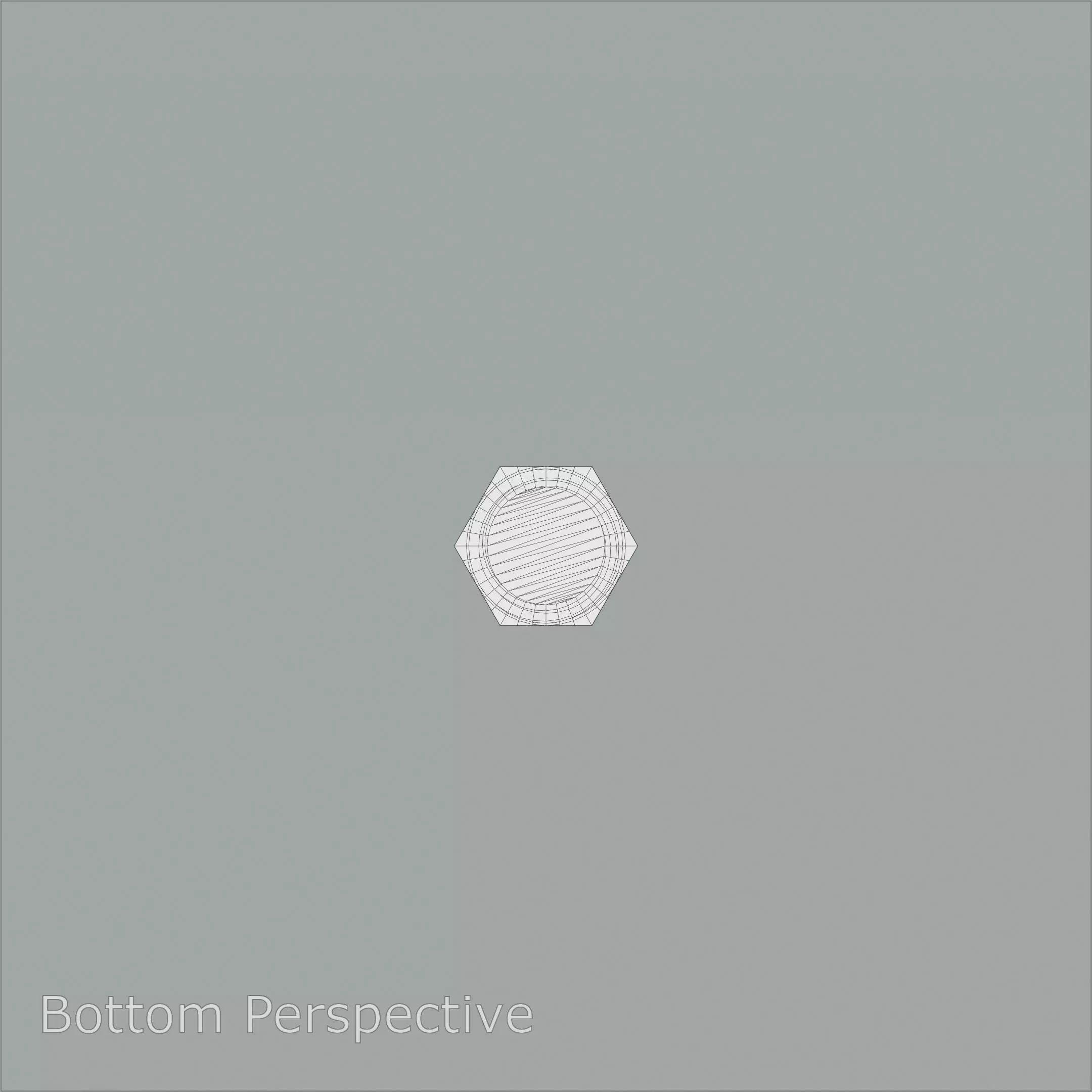 Steel Stained Hex M12 Precision Bolt with 4K PBR Textures 3D model_8