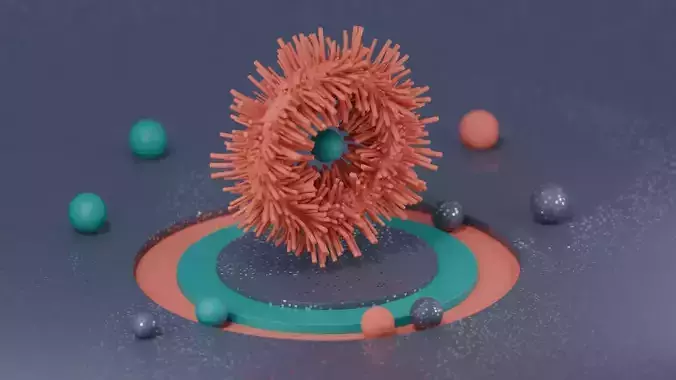 Satisfying Alien Loop Animation