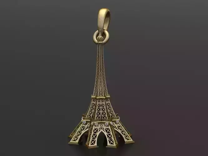 Eiffel Tower pendant 