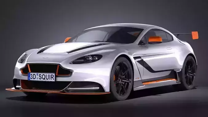 Aston Martin Vantage GT12 2017 3D model