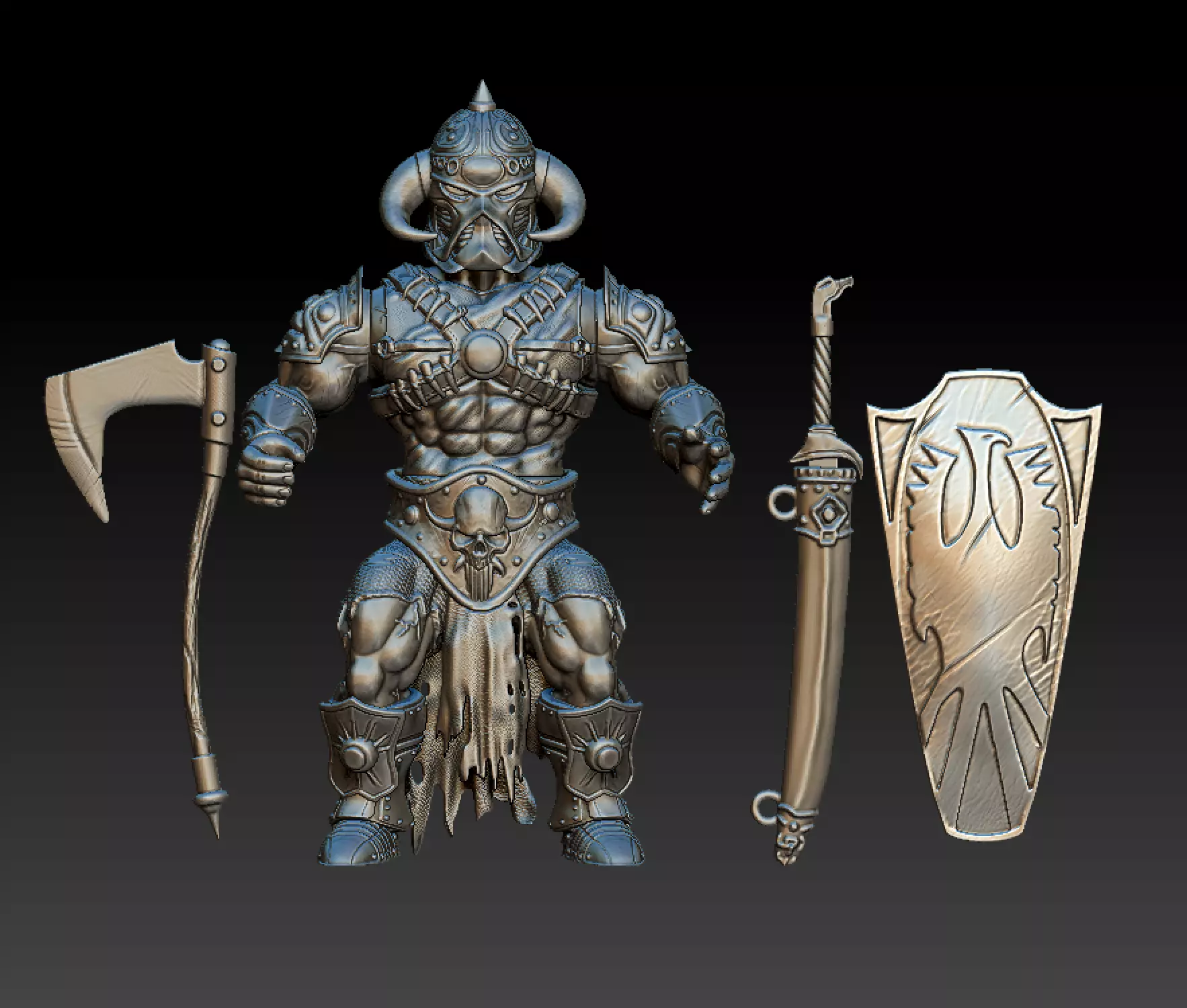 DEATH DEALER REMCO 3D print model_1