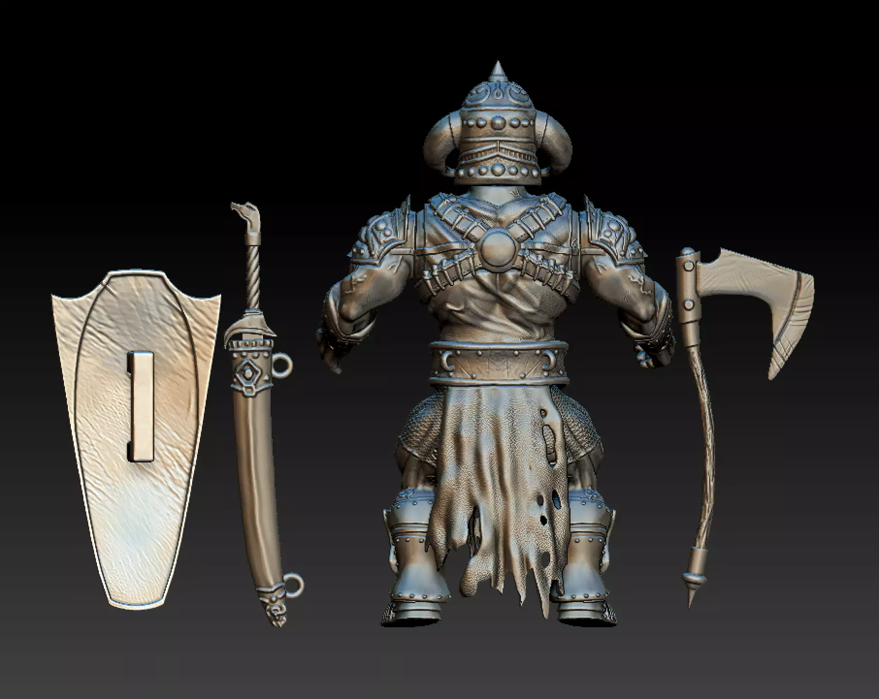 DEATH DEALER REMCO 3D print model_2