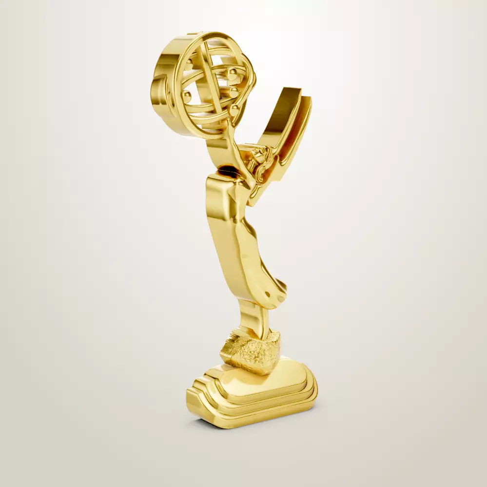 Emmy Trophy Academy Awards Of Merit 3D print model_2