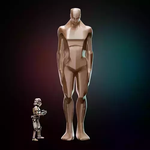 Custom Statue of the Ancient Sith Slave