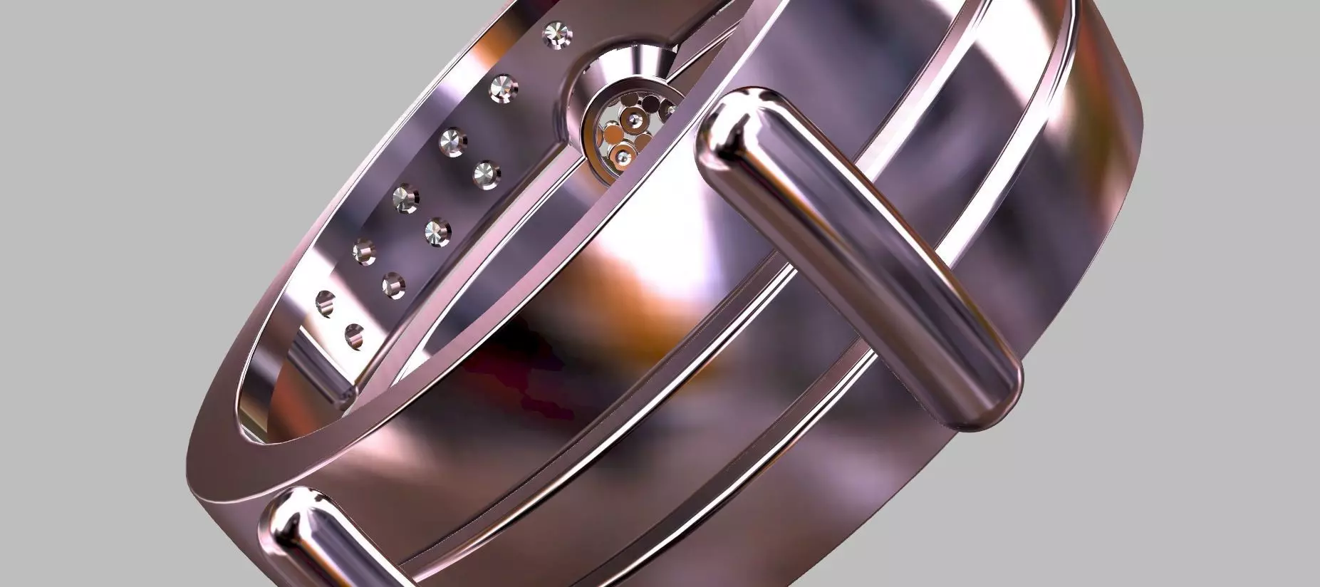 Shower Ring 3D print model_9