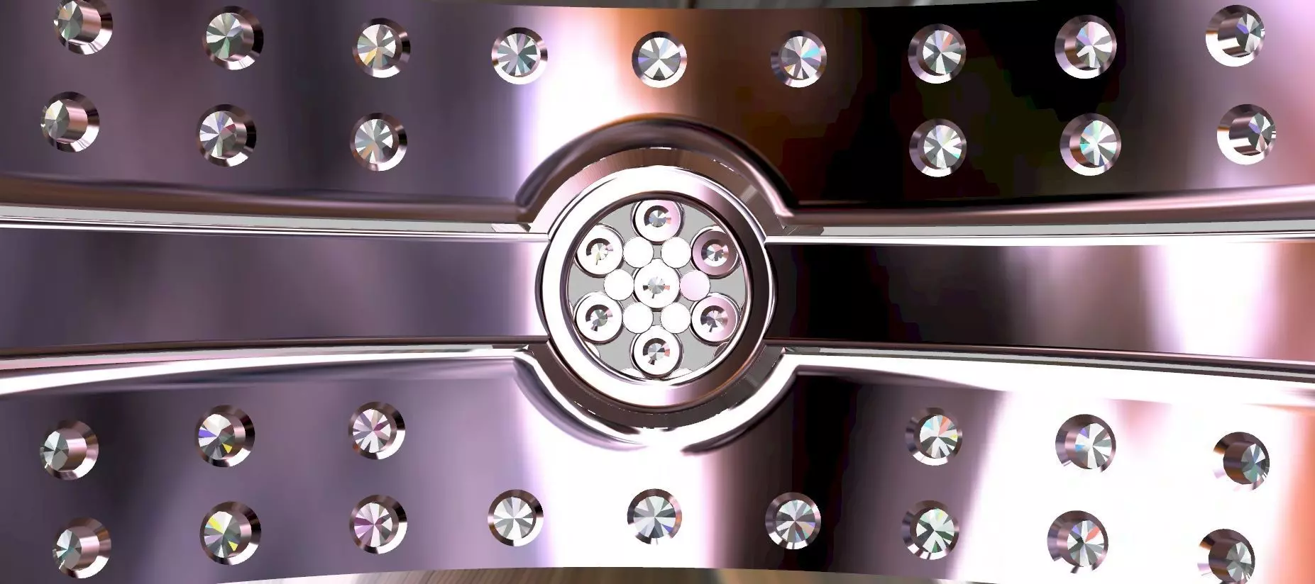 Shower Ring 3D print model_7