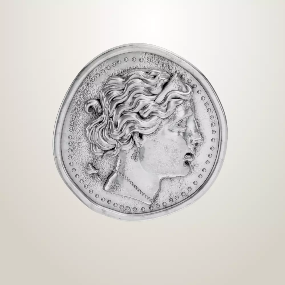 Massalia Pricing and History Coin 3D print model