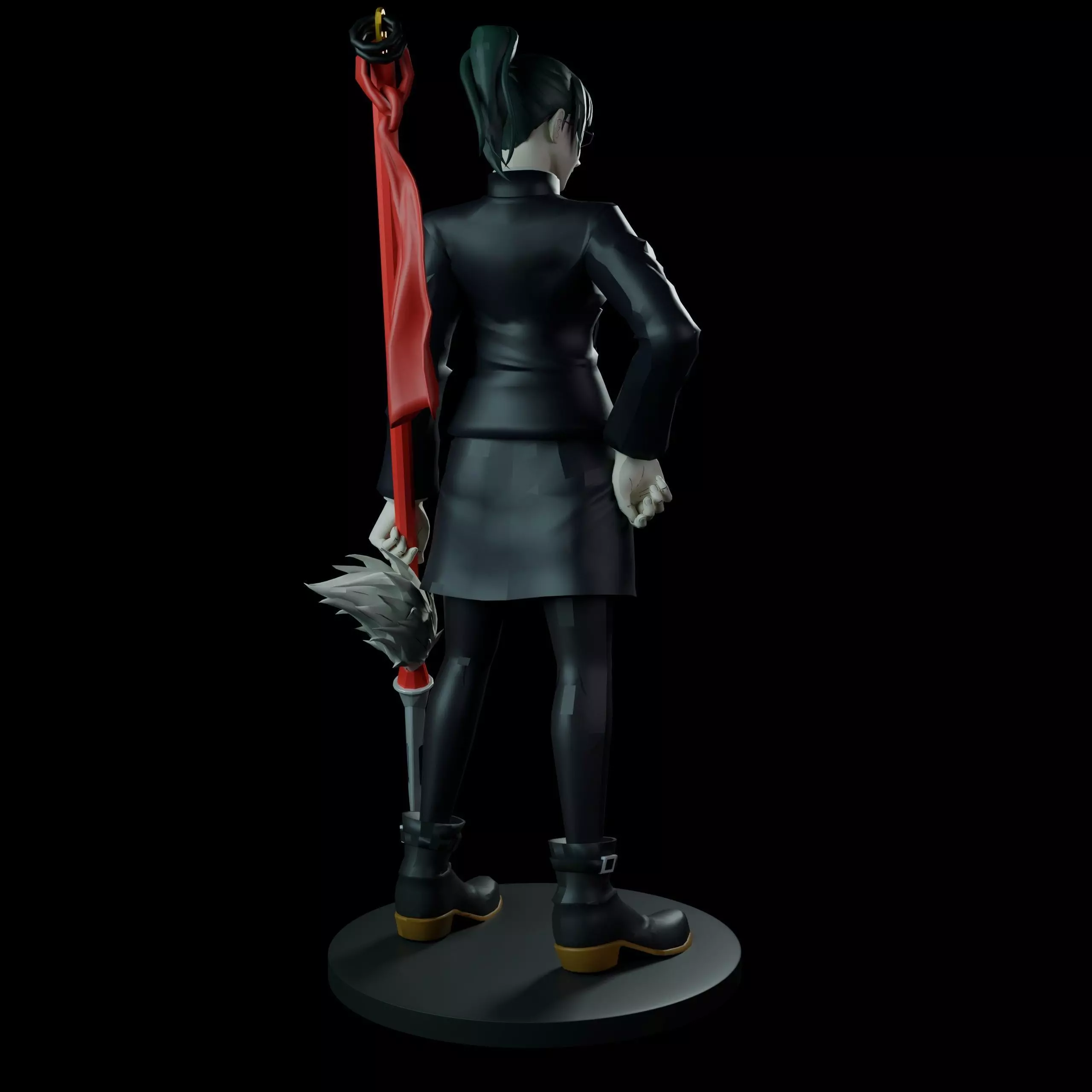 Maki Zenin 3D print model_8