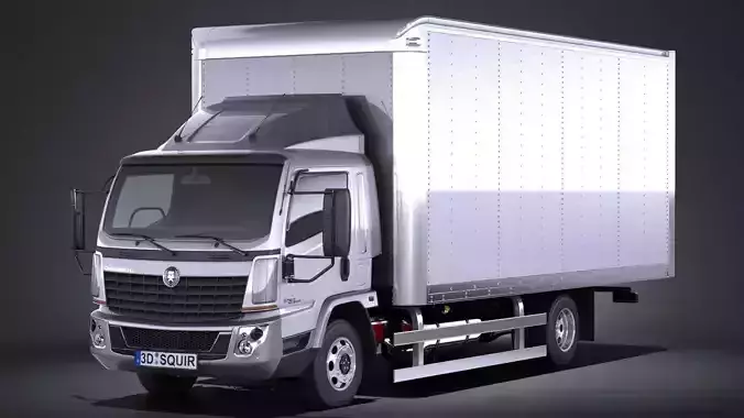 Generic Cargo Truck Mid Size 2016 3D model