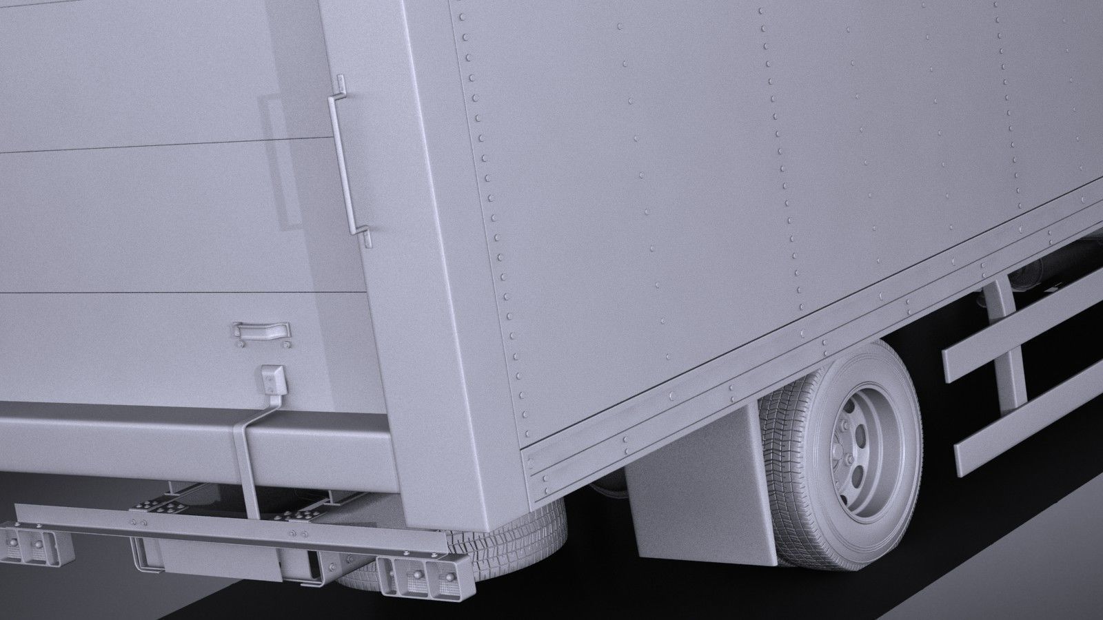 Generic Cargo Truck Mid Size 2016 3D model_12