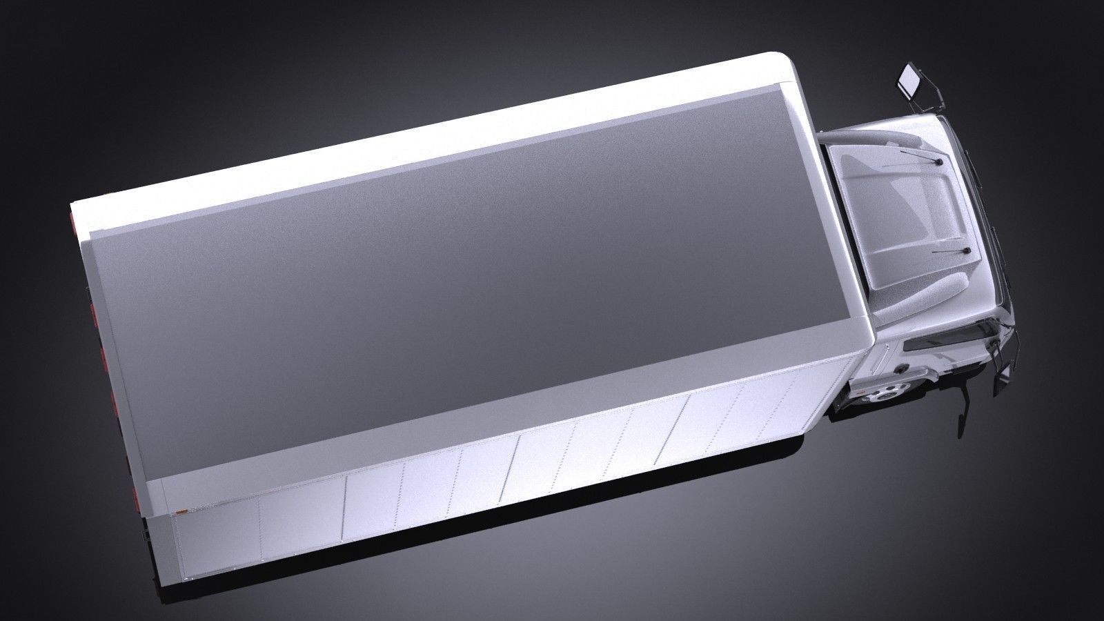 Generic Cargo Truck Mid Size 2016 3D model_7