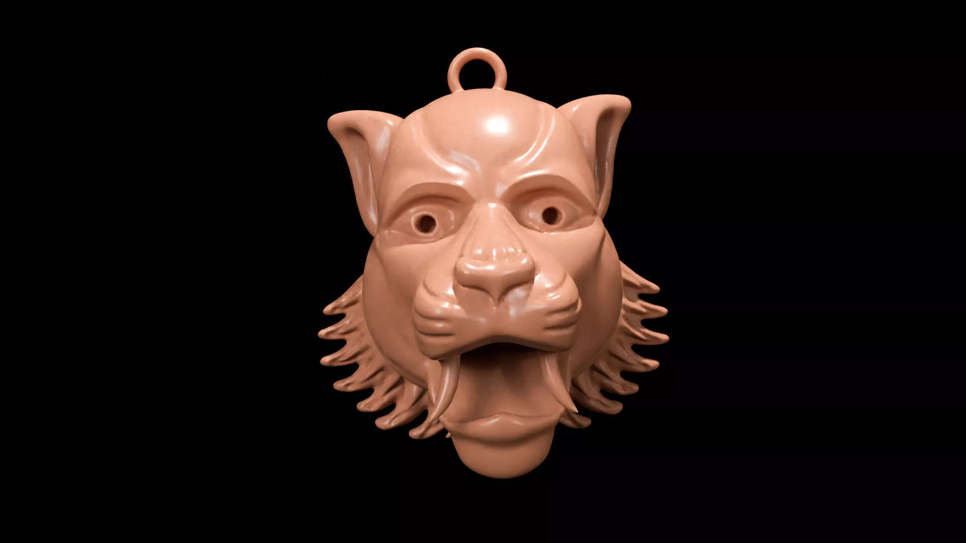 Fierce Wildlife Charm 3D print model