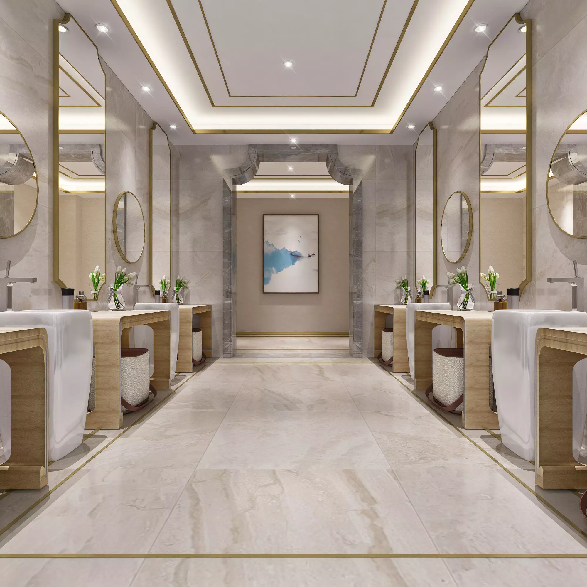 Locker room  3D model_0