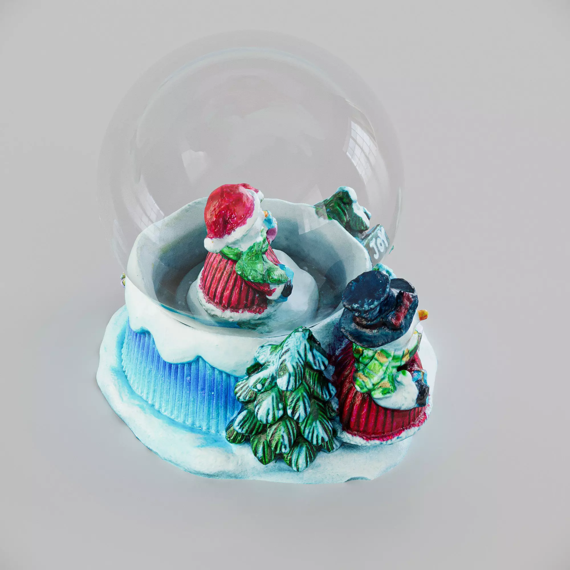 Snowglobe 3D model_6