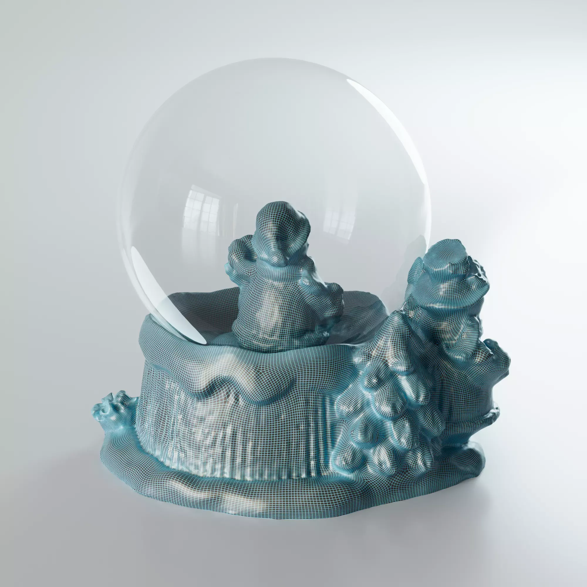 Snowglobe 3D model_3