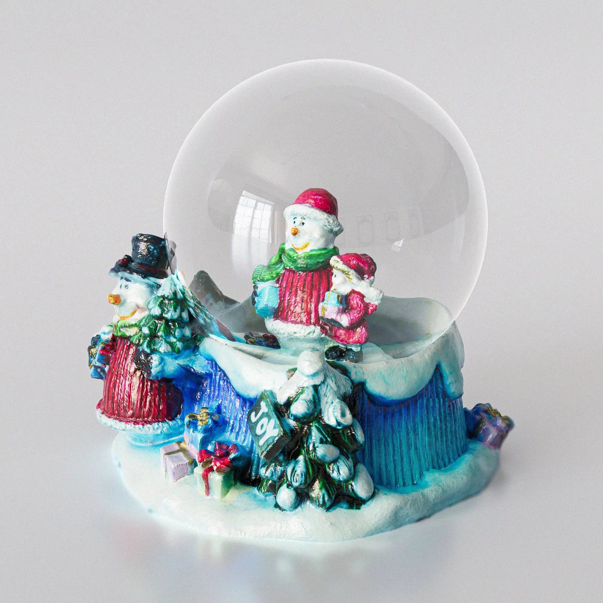 Snowglobe 3D model_1