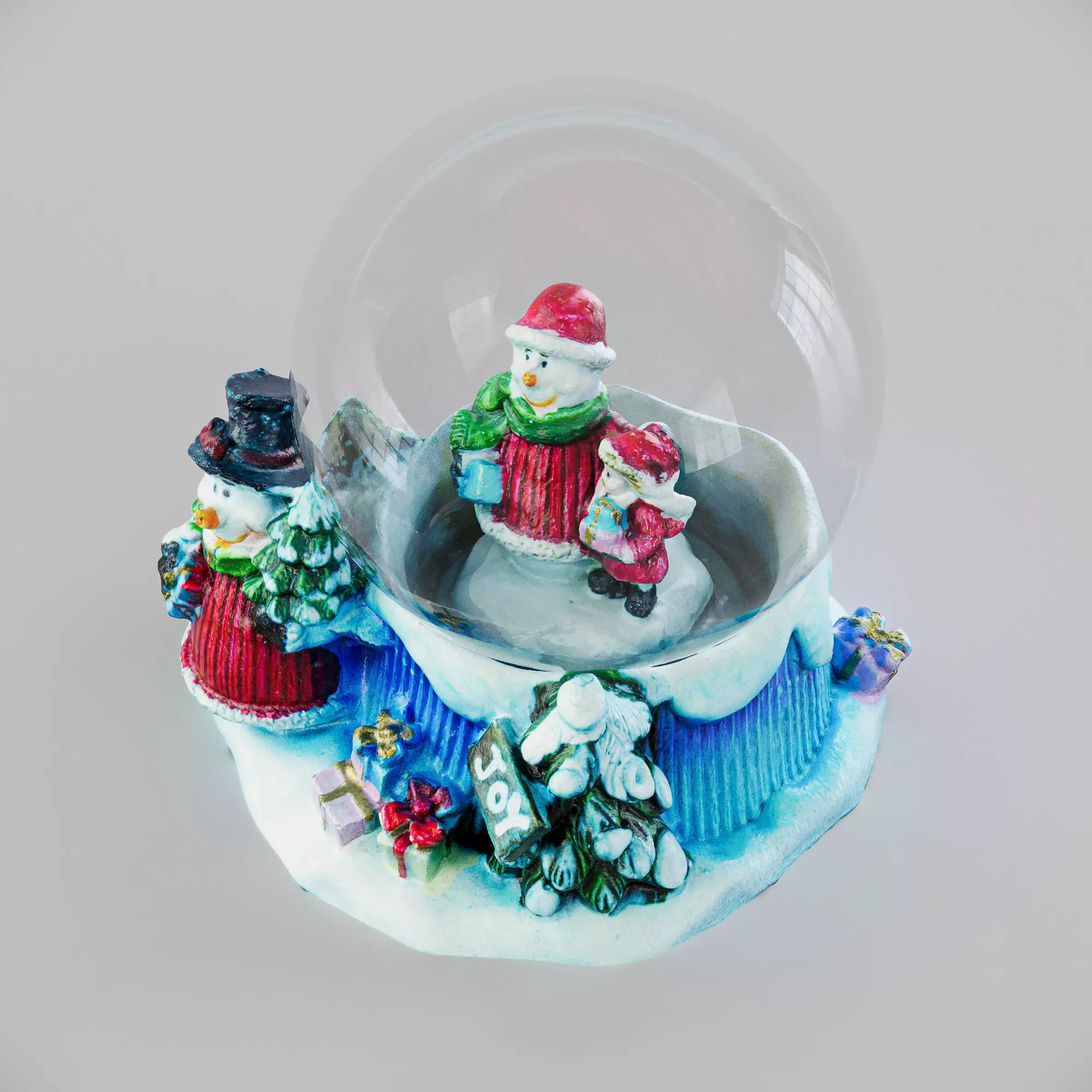 Snowglobe 3D model_5