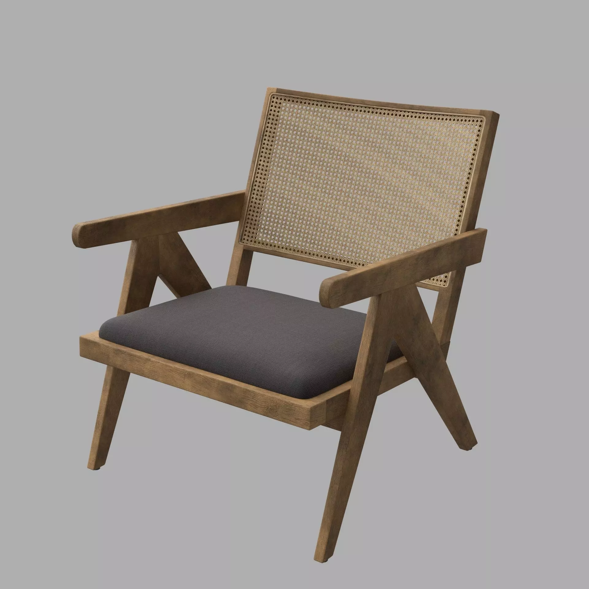 Solvera Armchair 3D model_2