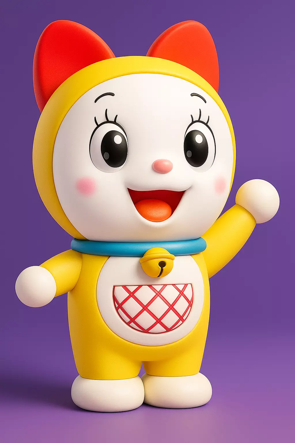 Doraemon Dorami 3D print model_0