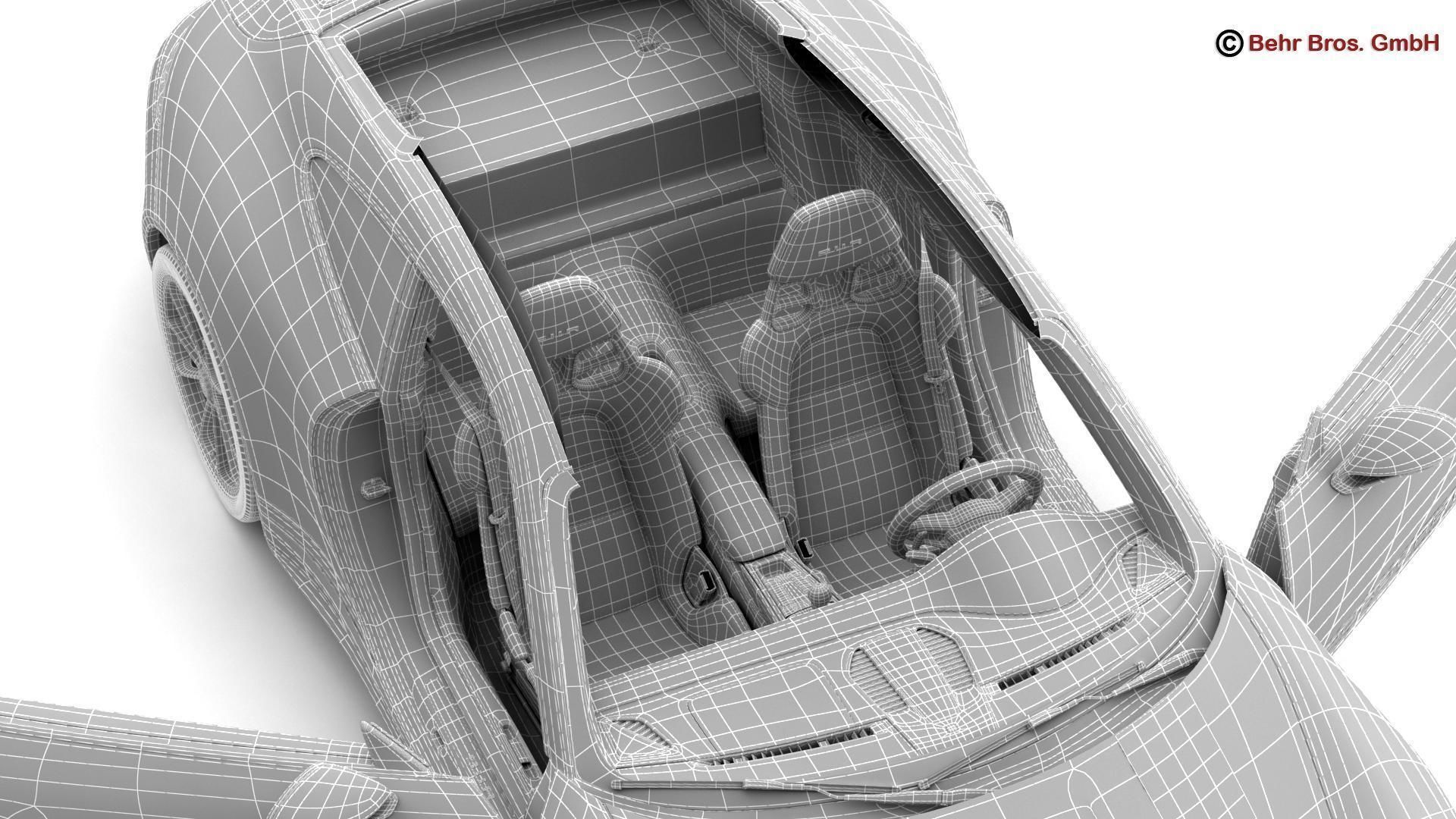 Porsche 911 R 2017 3D model_26