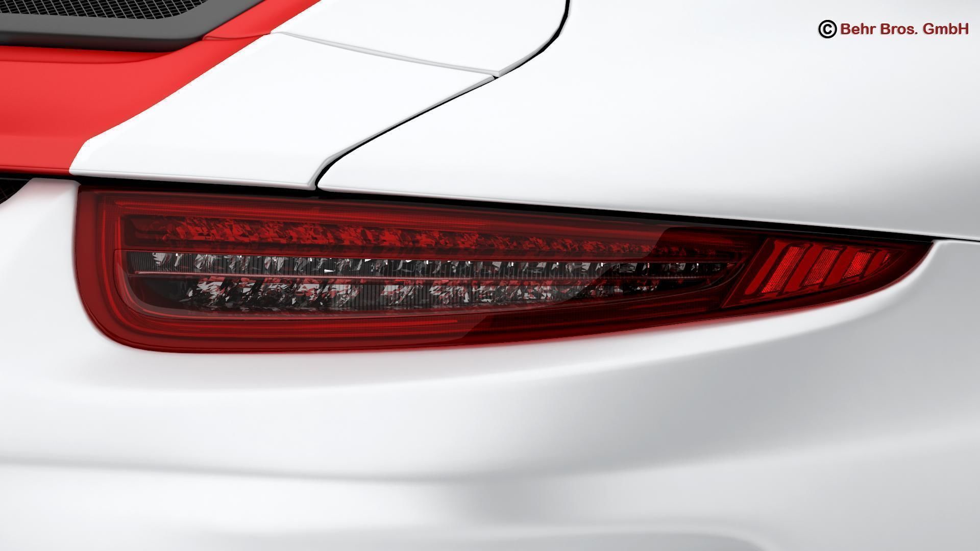 Porsche 911 R 2017 3D model_10