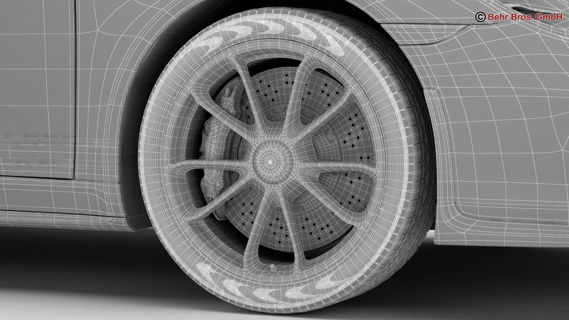 Porsche 911 R 2017 3D model_23