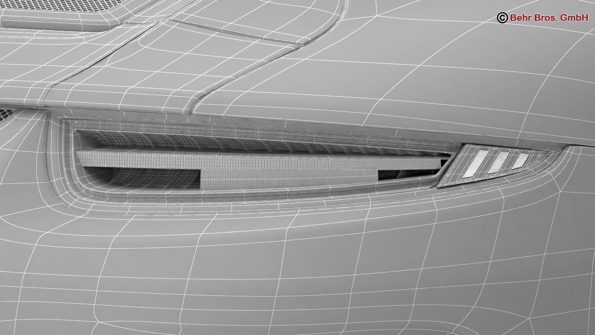 Porsche 911 R 2017 3D model_25