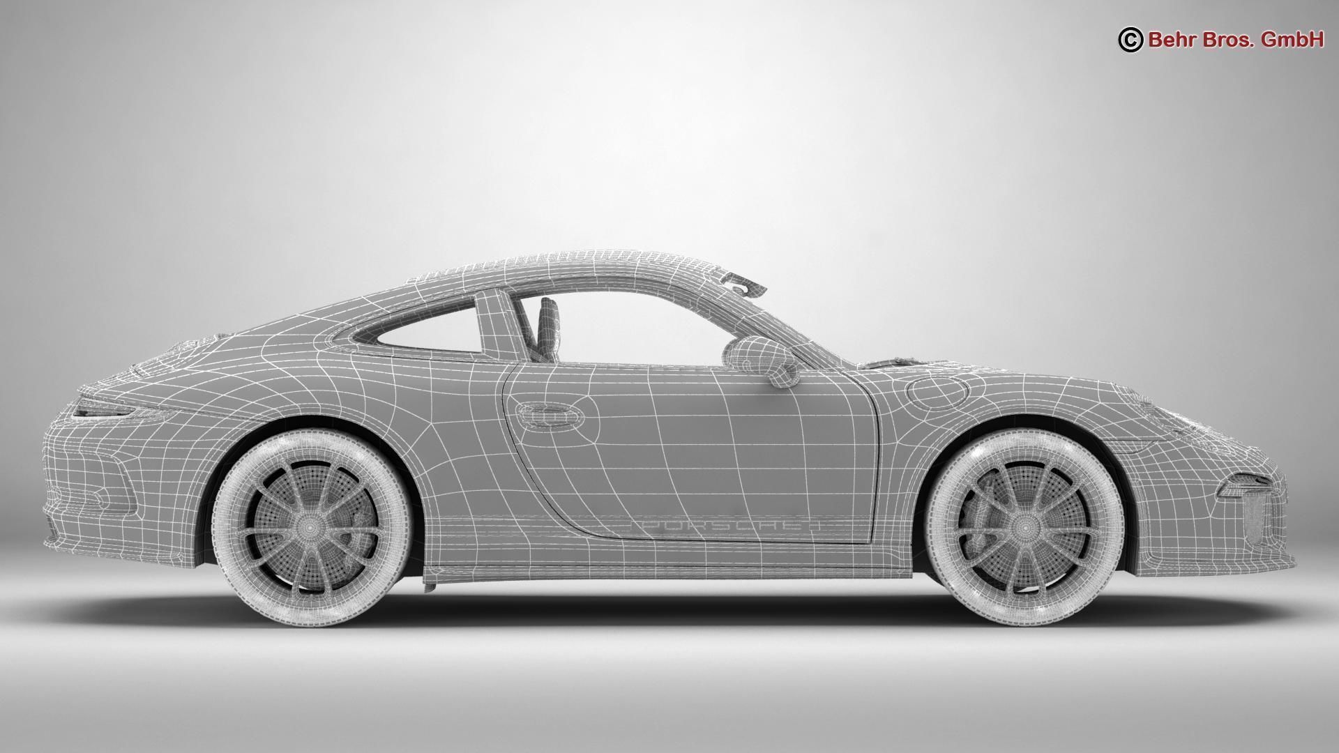 Porsche 911 R 2017 3D model_20