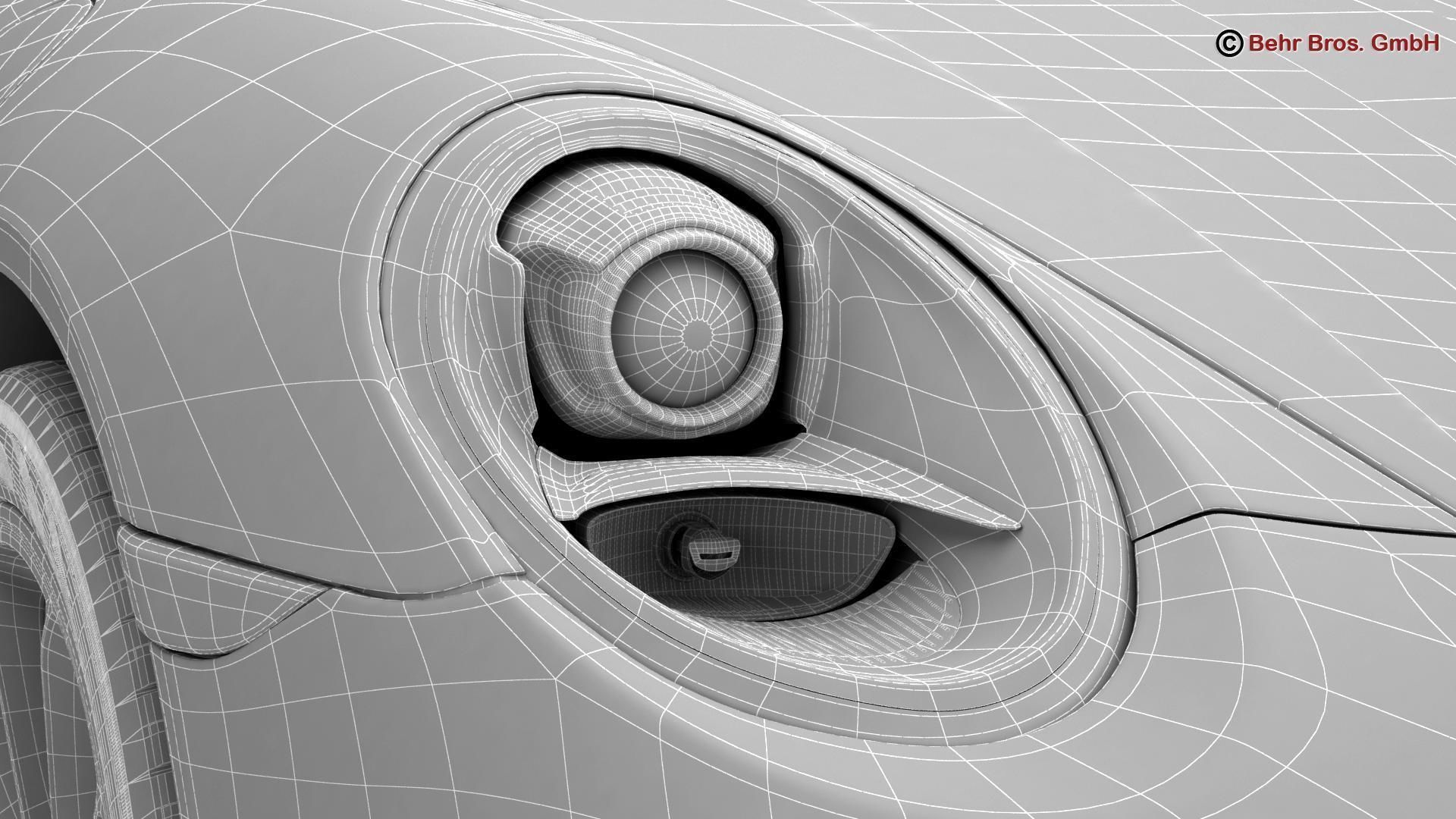 Porsche 911 R 2017 3D model_24